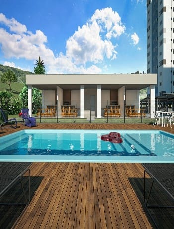 Apto 2 dorm. à venda em Criciúma, Res. Mirante do Bosque